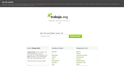 Desktop Screenshot of de.trabajo.org