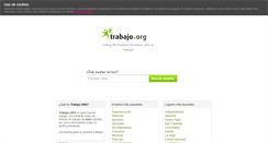 Desktop Screenshot of do.trabajo.org