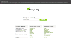 Desktop Screenshot of fr.trabajo.org
