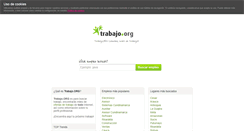 Desktop Screenshot of co.trabajo.org